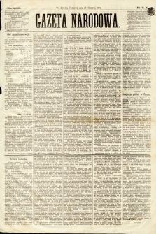 Gazeta Narodowa. 1871, nr 206