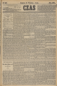 Czas. [R.33], Ner 223 (29 września 1880)