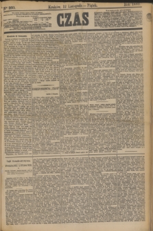 Czas. [R.33], Ner 260 (12 listopada 1880)
