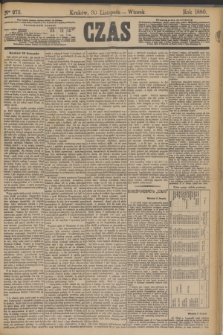 Czas. [R.33], Ner 275 (30 listopada 1880)