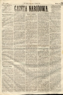 Gazeta Narodowa. 1871, nr 242