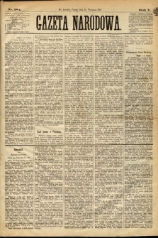 Gazeta Narodowa. 1871, nr 284