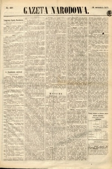 Gazeta Narodowa (wydanie popołudniowe). 1871, nr 287