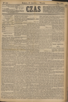 Czas. [R.35], Ner 144 (27 czerwca 1882)