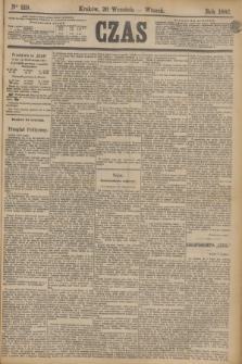 Czas. [R.35], Ner 219 (26 września 1882)