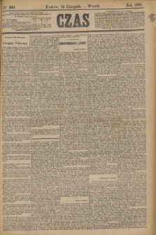 Czas. [R.35], Ner 260 (14 listopada 1882)
