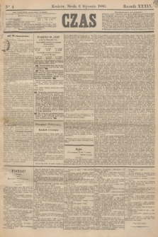 Czas. R.39, Ner 4 (6 stycznia 1886)