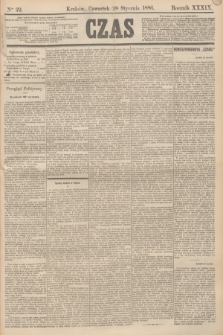 Czas. R.39, Ner 22 (28 stycznia 1886)