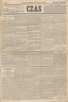 Czas. R.39, Ner 35 (13 lutego 1886)
