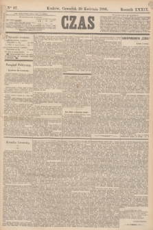 Czas. R.39, Ner 97 (29 kwietnia 1886)