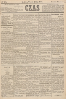 Czas. R.39, Ner 101 (4 maja 1886)