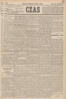 Czas. R.39, Ner 115 (21 maja 1886)