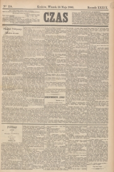 Czas. R.39, Ner 118 (25 maja 1886)