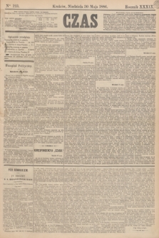 Czas. R.39, Ner 123 (30 maja 1886)