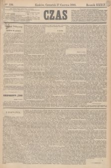Czas. R.39, Ner 136 (17 czerwca 1886)