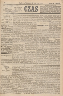 Czas. R.39, Ner 144 (27 czerwca 1886)