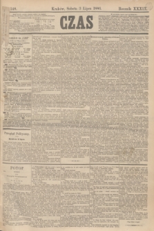 Czas. R.39, Ner 148 (3 lipca 1886)