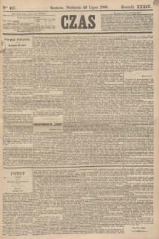 Czas. R.39, Ner 167 (25 lipca 1886)