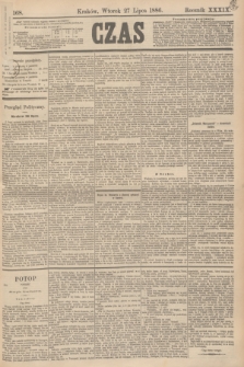 Czas. R.39, Ner 168 (27 lipca 1886)