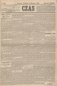 Czas. R.39, Ner 179 (8 sierpnia 1886)