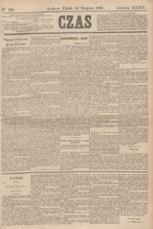 Czas. R.39, Ner 189 (20 sierpnia 1886)
