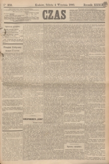 Czas. R.39, Ner 202 (4 września 1886)