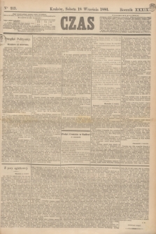 Czas. R.39, Ner 213 (18 września 1886)