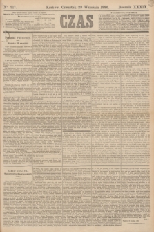 Czas. R.39, Ner 217 (23 września 1886)