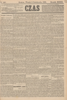 Czas. R.39, Ner 227 (5 października 1886)