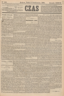 Czas. R.39, Ner 228 (6 października 1886)