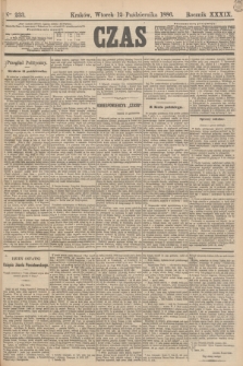 Czas. R.39, Ner 233 (12 października 1886)