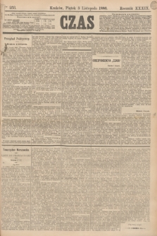 Czas. R.39, Ner 253 (5 listopada 1886)