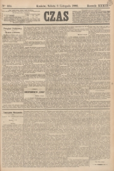 Czas. R.39, Ner 254 (6 listopada 1886)