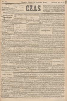 Czas. R.39, Ner 260 (13 listopada 1886)