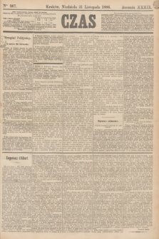 Czas. R.39, Ner 267 (21 listopada 1886)