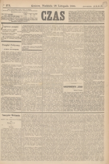 Czas. R.39, Ner 273 (28 listopada 1886)