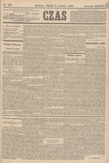 Czas. R.39, Ner 277 (3 grudnia 1886)
