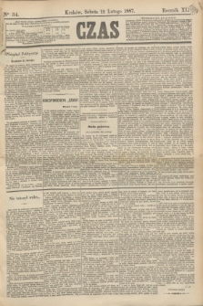 Czas. R.40, Ner 34 (12 lutego 1887)