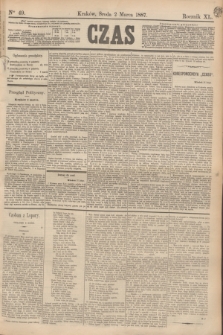 Czas. R.40, Ner 49 (2 marca 1887)