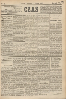 Czas. R.40, Ner 62 (17 marca 1887)