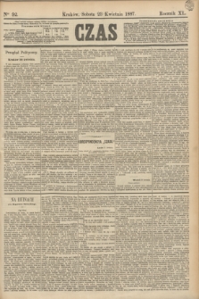 Czas. R.40, Ner 92 (23 kwietnia 1887)