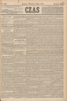 Czas. R.40, Ner 100 (3 maja 1887)