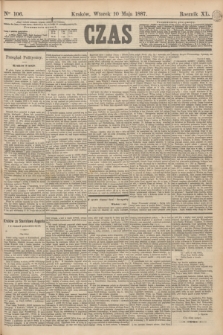 Czas. R.40, Ner 106 (10 maja 1887)