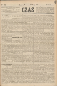Czas. R.40, Ner 114 (19 maja 1887)