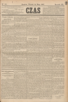 Czas. R.40, Ner 117 (24 maja 1887)