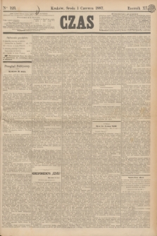 Czas. R.40, Ner 123 (1 czerwca 1887)
