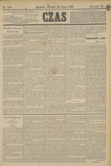 Czas. R.40, Ner 156 (12 lipca 1887)