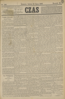 Czas. R.40, Ner 166 (23 lipca 1887)