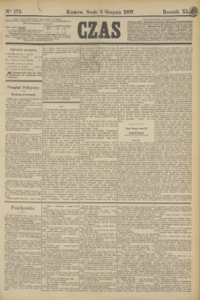 Czas. R.40, Ner 175 (3 sierpnia 1887)