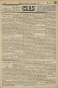Czas. R.40, Ner 180 (9 sierpnia 1887)